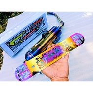 Exhaust Silent Killer RDM 24 Exhaust power pipe beat Crab beat new Click 125 power pipe Etech power 