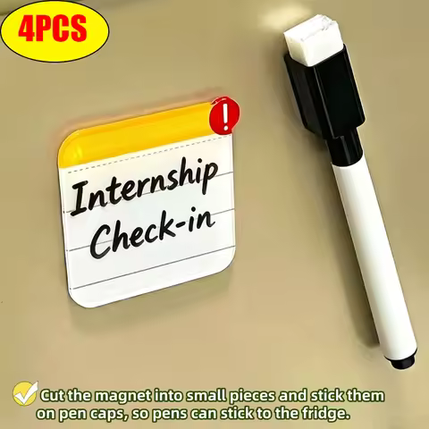 Creative Exclamation Mark Pop-Up Style Refrigerator Message Magnet, Reusable Acrylic Memo Board,For 