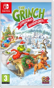 Brand New Nintendo Switch The Grinch: Christmas Adventures. Local SG Stock !!