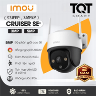 CAMERA IMOU CRUISER SE+ S51FEP 3K (5MP)/ S31FEP 2K (3MP) - Đàm Thoại 2 Chiều - Chế độ ban đêm thông