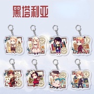 Anime hetalia: axis powers cosplay acrylic keychain toy aph hetalia figures keyring double-sided key