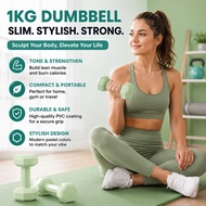 [Best Value] Light Dumbbell Hand Weights 1kg / 2kg / 3kg Fixed Weight Dumbbells for Aerobics Home Fi