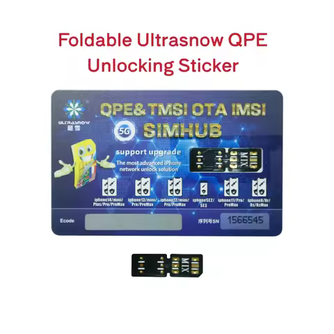IMSI&TMSI OTA ICCID SIMHUB Universal 5G Card Stickers For iPhone 6-iPhone 14 Pro Max Support Upgrade