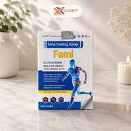 [XCOST] FAMI Glucosamine Sulfate 2NaCl & Hyaluronic Acid Supports Joint Cartilage, Maintains Flexibl
