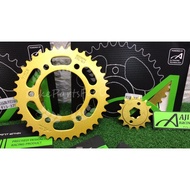 Aji racing sprocket (415H) Y15/mx king /sniper