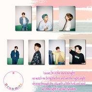 Bts Dynamite Photocard | 1 Set Of 7 Pc