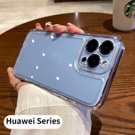 เคสใส เคสกันกระแทกHuawei P30 P40 Lite Mate 20 30 Pro Nova 2i 3i 5T 7i 7 8i 9 Se Honor 50 8X 9X Pro Y9s