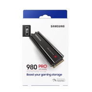 # SAMSUNG 980 PRO w/ Heatsink  [1TB/2TB] PCIe NVMe Gen4 M.2 SSD #