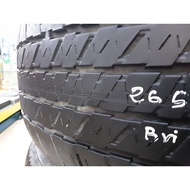 USED TYRE TAYAR 265/60R18 BRIDESTONE DULER HIT (23YEAR) 50% 1 PCS