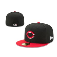 Unisex Cap-High Quality MLB Cincinnati Reds Fitted Hat Men Women 59FIFTY Cap Full Closed Caps Sports