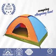 Camping Tent 6 Person Pop Up Tent, Waterproof & Windproof Backpacking Dome Tent Set Perfect for Glam