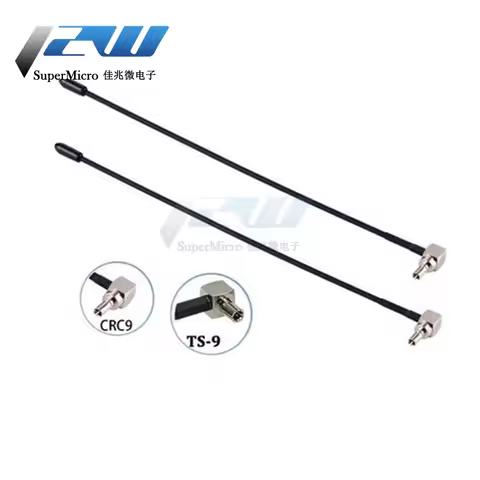 Dlenp 2pcs 4G LTE Antenna with TS9 or CRC9 Connector For Huawei E398 E5372 E589 E392 Zte MF61 MF62 a