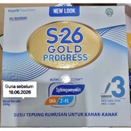 S26 Gold Progress Step 3 200GM  Expiry 18.06.2026 Susu Tepung Rumusan Kanak-kanak 0% Sukrosa