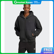 adidas | Authentic Store Outerwear Jc9579 Premium Essential Full-Zip Hoodie Black 492