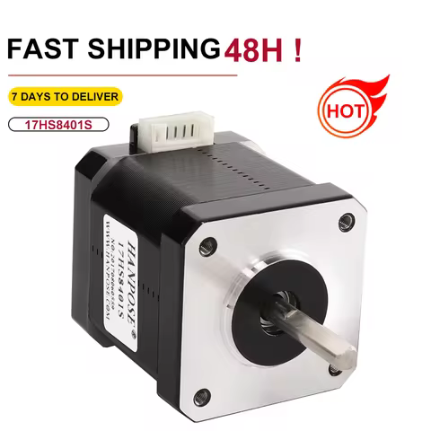 2 Phase 4 Leads 17HS8401S 52N.cm For Extruder Nema 17 Stepper Motor CNC Milling Machine 3D Printer A