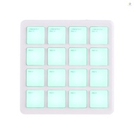 M-VAVE MIDI Controller Pad 16 Velocity Sensitive RGB Backlight Pads MIDI Keyboard Beat Machine BT Co