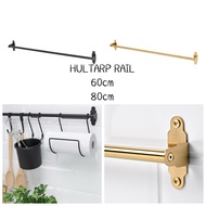 HULTARP Kitchen Rail black Gold 60cm / 80cm Palang Penyangkut Kuali