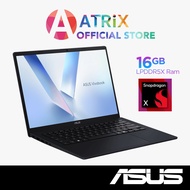 【Free MS Office】ASUS Vivobook 14 | X1407QA-LY069W | 14" FHD | Snapdragon X X1 | 16GB RAM | 1TB SSD |