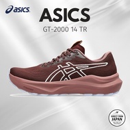 ASICS Trail Running Shoes GT-2000 14 TR Women's 24.5 E NATURE BATHING/DARK RED PLANET