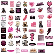 Korean toner collage love Leopard blackpink color sticker mobile phone ipad computer mug waterproof