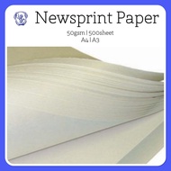 🇸🇬 Newsprint Paper 50gsm (500 sheets)
