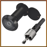 [chasoedivine.] 220-Degree Solid Peep Holes for Door with 16mm Drill Bit,0.63in Door Peephole for Do