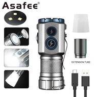Asafee F235-X EDC LED Ultra Bright Mini Torch 3 * P35 LED+RPG LED Outdoor Portable Flashlight use 18