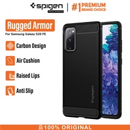 Spigen Case Samsung Galaxy S20 FE Rugged Armor Softcase Carbon Casing