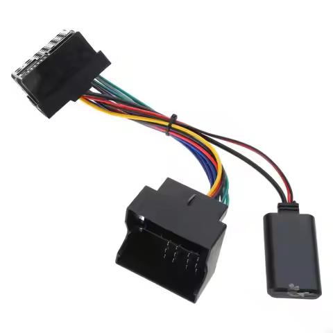 H7BD Car Wireless Cable Music Auxiliary Adapter Connector Microphone For E60 E61 E63 E64 E65 E66 E81