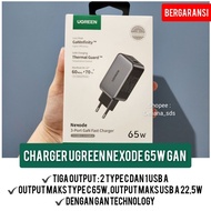 Charger Ugreen Nexode 65W Gan Tech Official 1 Year Warranty Charger Ugreen Nexode Gan 65W Charger Ug