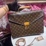 Lv老花公事包/王吉娜古董精品