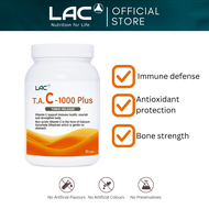 [Expiry Apr 2027] LAC T.A. C-1000 Plus Timed-Release (90 Caplets) Triple Action Vitamin C for Immune