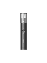 一個ShowSee電池驅動的鼻毛修剪器，帶有1節AAA電池，雙邊浮動刀片，靜音馬達，可拆卸防水頭部，小巧便攜設計。