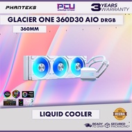 PHANTEKS GLACIER ONE 360D30 DRGB AIO LIQUID COOLER - WHITE (3 YEAR WARRANTY)