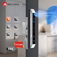 Digital Door Lock รุ่นปี 2024 Model E05 Facescan สแกนใบหน้า Wifi Tuya App
