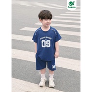 Dokma (13-25kg) Children's Sportswear Short Sleeves Premium Grade Sports Fabric (3-7 Years Old) (3Y 