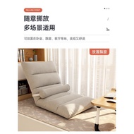 Folding Lazy Sofa Tatami Single Bedroom Sofa Dormitory Bed with Lazy Back Chair Balcony Bay Window Cushion