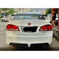 Honda Civic fd fd2 mugen rr rear skirt lip diffuser led brake lamp light 2006 2007 2008 2009 2011 bo