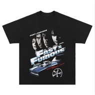 Fast and passionate movies  Men's and women's retro T-shirts plus size combed 24S