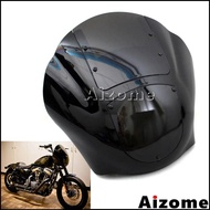 Black Headlight Fairing Headlamp Quarter Fairing For Harley XL XLH 1200 Iron 883 XL883N FXD Dyna Spo