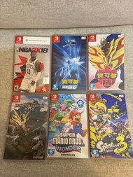 港版Switch OLED-主機+保護套+火牛+7隻Game