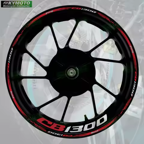 For Honda CB1300 CB 1300 motorcycle accessories 17 inch front and rear wheel stickers hub stripes re