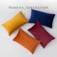 Premium suede plain sofa cushion cover size 30x50 30x60 40x60