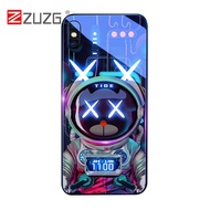 ZUZG Cartoon astronaut Luminous phone case for iPhone 13 13Pro 13 Pro Max 12 XR SE2020 11 Pro XS Max