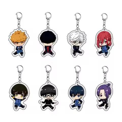 Blue Lock Anime keychain For Rensuke Kunigami Yoichi Isagi Hyōma Chigiri  Meguru Bachira Seishirō Na