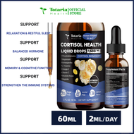 [READY STOCK] Totaria Cortisol Supplement Liquid Drops - with Magnesium & Ashwagandha - Hormone Bala