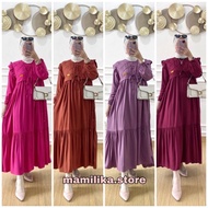 [✅Baru] Athaya Dress Gamis Rayon Twill