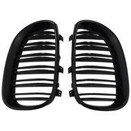 Gloss Black Car Front Kidney Grille Grill for BMW 5 Series E60 E61 M5 520I 535I 550I 2003-2010 Sedan