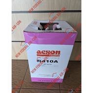(READY STOCK & 100% ORIGINAL) ACSON BRANDED R410A R410 410A 10KG FOR HOUSE AIRCOND GAS/HYCOOL 750G