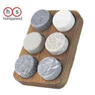 Reusable Ice Cubes-Whiskey Stones, 6PCS Whiskey Chilling Stones, Whiskey Rocks-Presents Perfect for 
